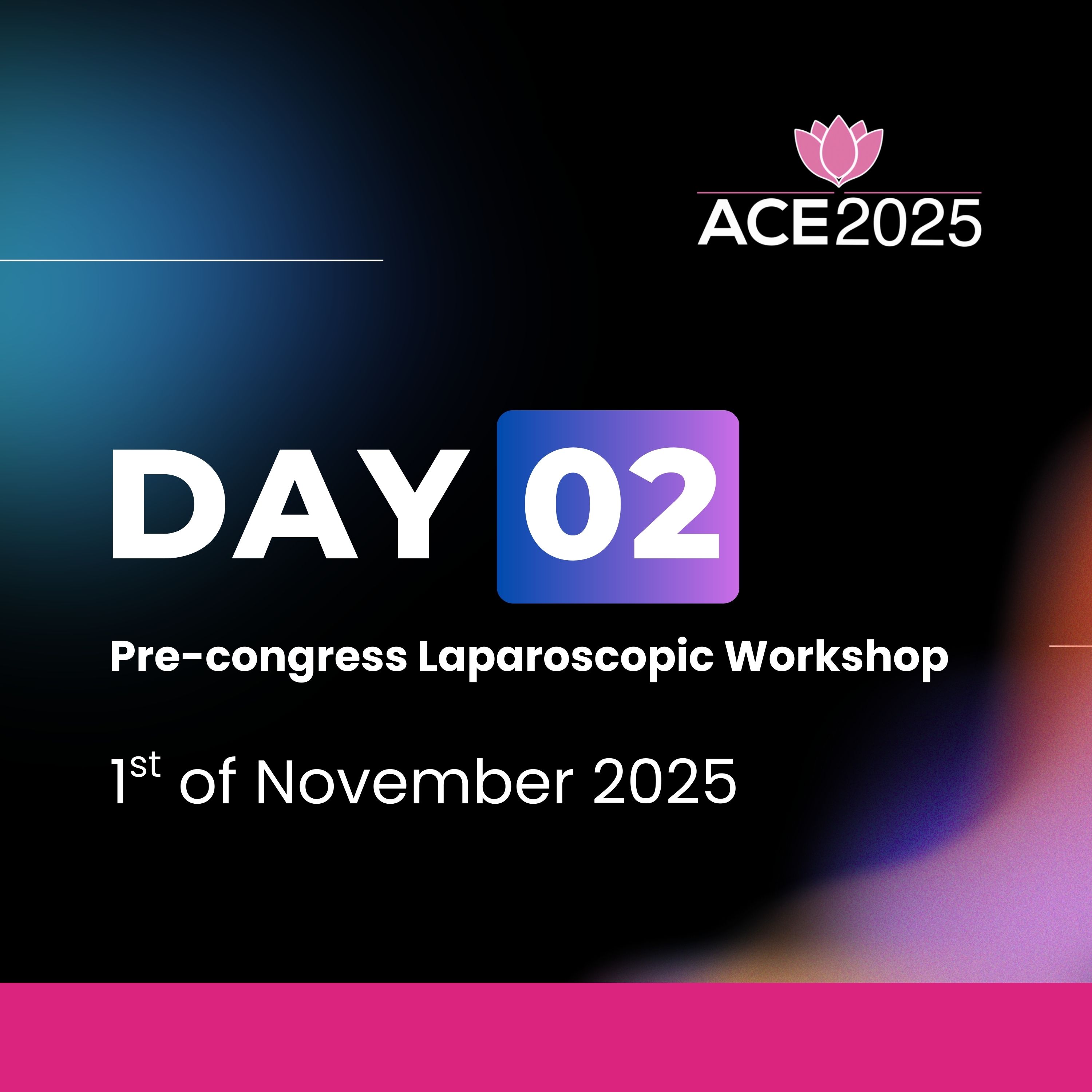 Pre-Congress laparoscopic surgery workshop