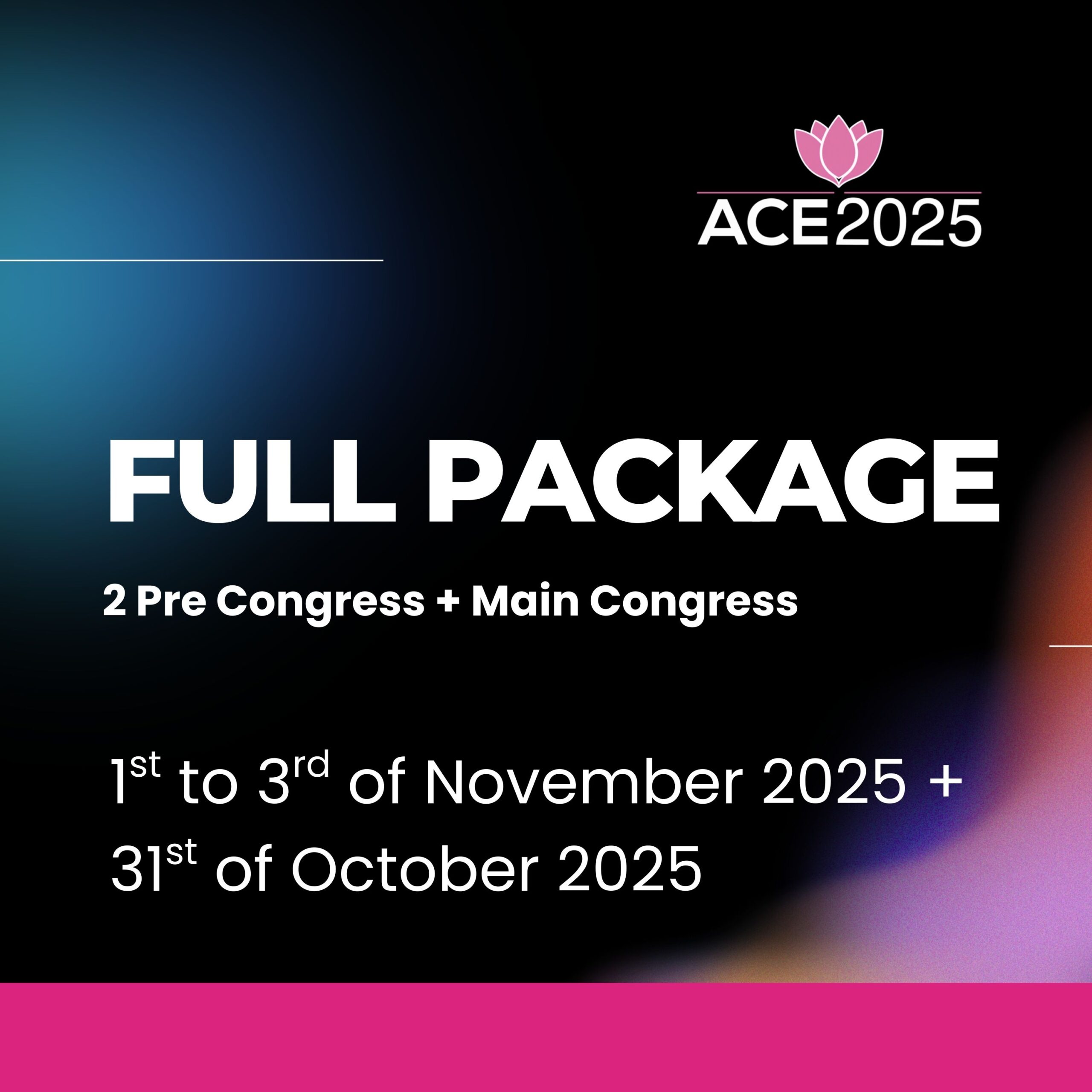 Full package (All 4 Days)